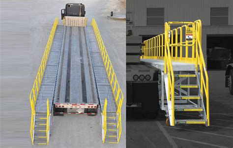 Flatbed Truck Loading, Fall Protection Loading Dock, 59% OFF