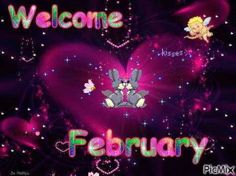 welcome feb - Free animated GIF - PicMix