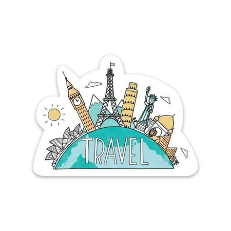 Travel The World Sticker – Big Moods