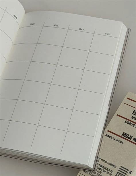 Muji Planner 2023, Hobbies & Toys, Stationery & Craft, Stationery ...