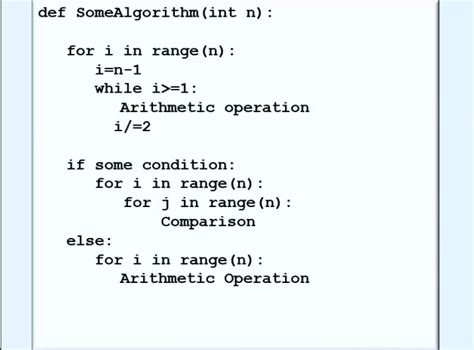 Big o notation examples with solutions - Programmingoneonone