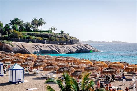 El Duque Beach. Tenerife, Canary Islands Editorial Photography - Image of destination, editorial ...