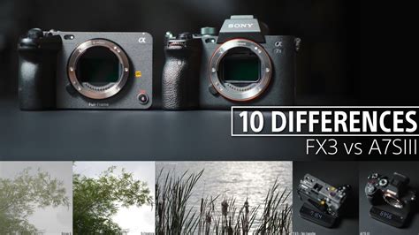 Sony FX3 vs A7S III- The TOP 10 Differences |Sony Alpha - YouTube