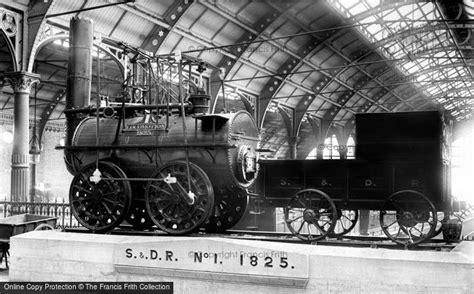 Photo of Darlington, Stockton & Darlington Railway, 'locomotion' No.1 Engine 1892