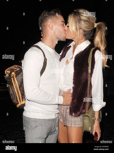 'Love Island' contestants Chris Hughes and Olivia Attwood enjoy a ...