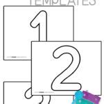 Number Template - Superstar Worksheets