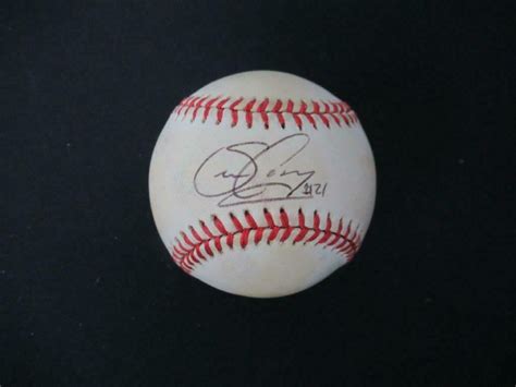 Sean Casey Autographed Signed Baseball Autograph Auto PSA/DNA