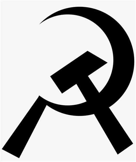 Open - Communist Symbol Black And White Transparent PNG - 2000x2000 ...