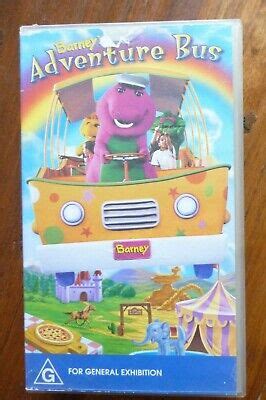 BARNEY Adventure Bus VHS Pal 1998 | eBay