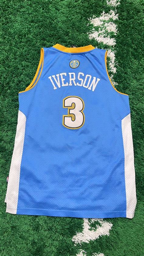 Adidas Denver Nuggets Allen Iverson Jersey | Grailed