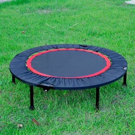 Mini Boys' Trampoline, Indoor Mini Trampoline with Foam 6 Foldable Legs, Indoor Trampoline with ...