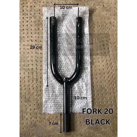 Bike 20 and 26 Rigid Fork Tinidor Chromolly Steel Bicycle Fork Japan MTB Rigid Type | Shopee ...