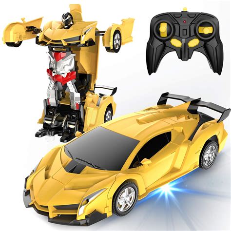 Buy Desuccus Remote Control Car, Transform Robot RC Cars for Kids Toys ...