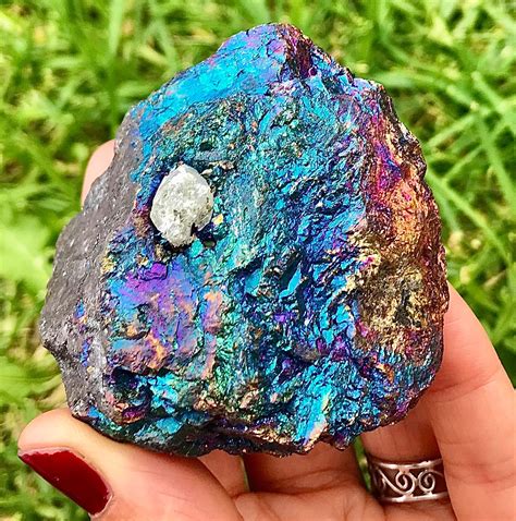 Raw Rough Natural Bright Peacock Ore Chalcopyrite Crystal Gem | Etsy Canada