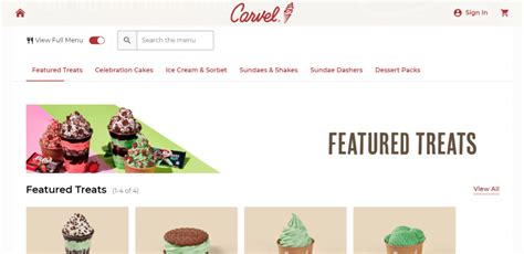 Carvel Menu With Prices [Updated July 2024] - TheFoodXP