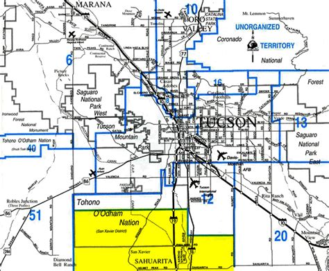 Sahuarita School District Map