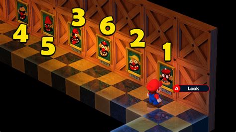 Super Mario RPG Booster's Family Portraits Puzzle Solution - Sili