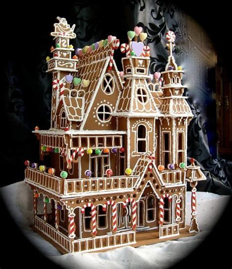 Victorian gingerbread houses | Christmas gingerbread house, Gingerbread house decorations ...