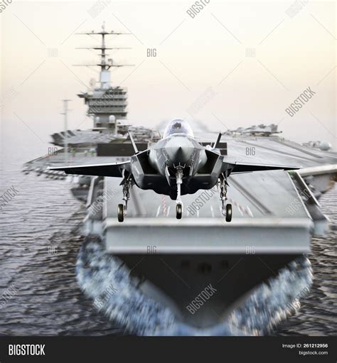 Carrier Jet Takeoff . Image & Photo (Free Trial) | Bigstock