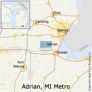 Best Places to Live in Adrian Metro Area, Michigan