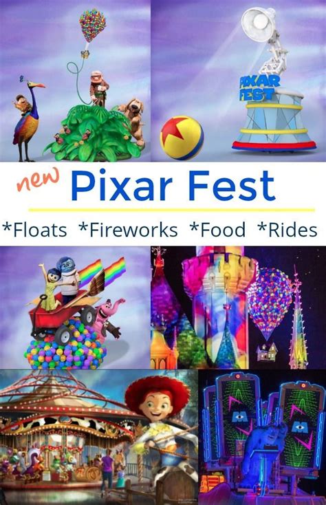 NEW Pixar Pier Fireworks Show, Rides, Parade Floats & Restaurants | Disney california adventure ...