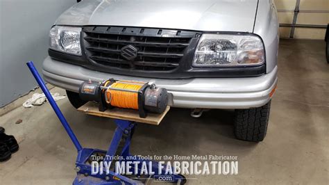 Part 1 - Front Winch Bumper Build with Receiver Hitch for PJ - DIY ...