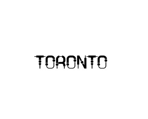 Toronto font | Toronto, Toronto travel, Typeface