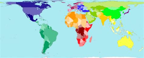 Reference Map of the World - Gall-Peters projection | Download ...