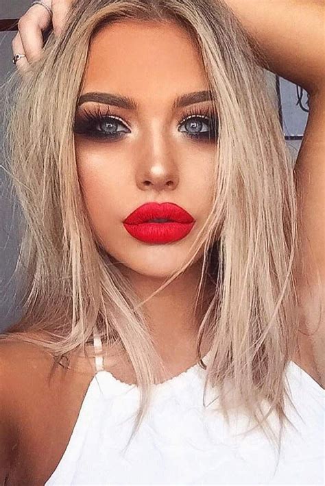 48 Red Lipstick Looks - Get Ready For A New Kind Of Magic | Red lipstick looks, Red lipstick ...