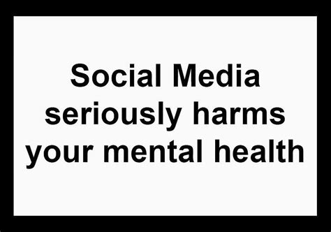 Quotes About Mental Health And Social Media