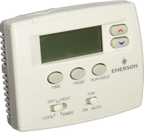 Emerson 1F82-0261 2" Programmable Heat Pump Thermostat, Blue 4.25 | eBay