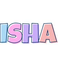 Isha Logo | Name Logo Generator - Candy, Pastel, Lager, Bowling Pin, Premium Style