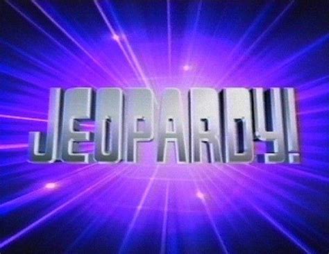 Jeopardy Game Show Logo - LogoDix