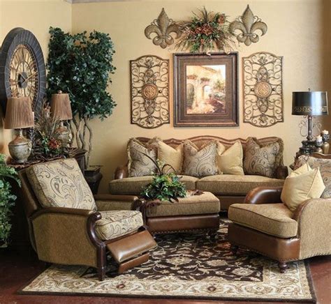 Elegant Tuscan Home Decor Ideas You Will Love 41 | Tuscan living room furniture, Tuscan living ...