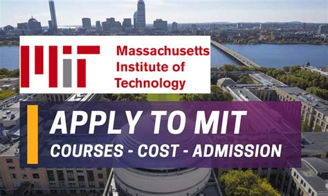 Massachusetts Institute Of Technology (MIT) - Courses, Cost, Admission