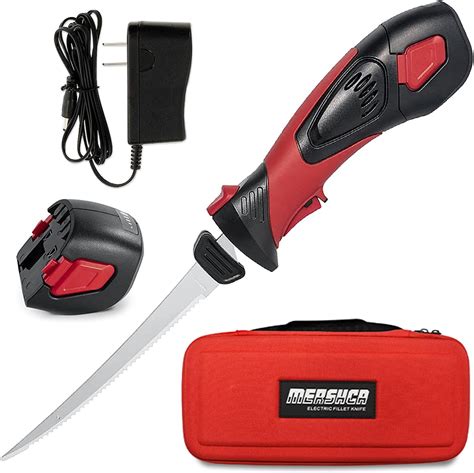 Amazon.com : WORKPRO 12V Cordless Electric Fillet Knife with 8'' and 10 ...