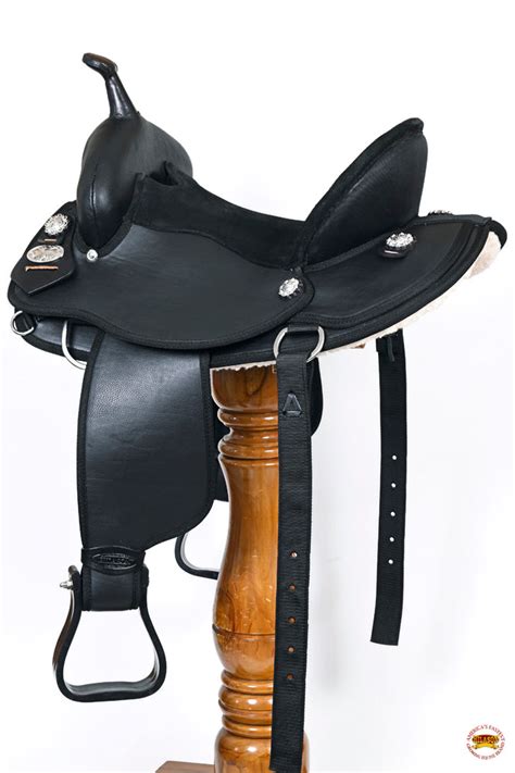 Hilason Horse Trail Pleasure Endurance Synthetic Saddle Black – Hilason ...