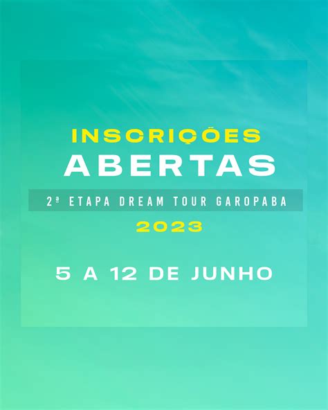 A CBSURF abre inscrições para a 2ª etapa do circuito DREAM TOUR 2023 ...