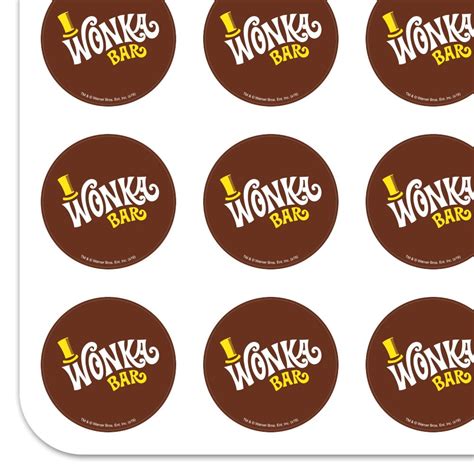 Buy Willy Wonka and the Chocolate Factory Wonka Bar Logo Planner ...