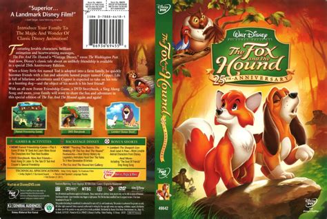 The Fox And The Hound Dvd Cover