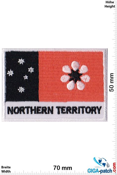 Northern Territory - Northern Territory - Flag - Patch - Back Patches ...