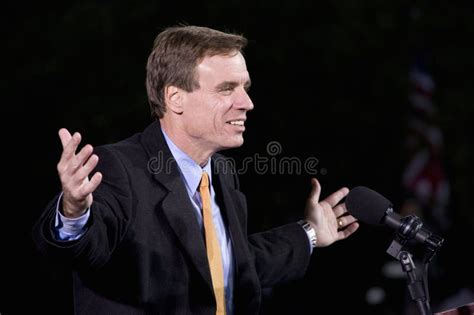 US Senator Mark Warner editorial stock photo. Image of political - 27065163