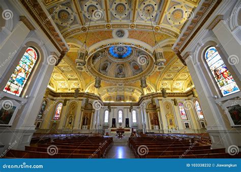 San Jose Cathedral Basilica, California, USA Editorial Photography ...