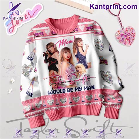 Taylor Swift Would Be My Man Happy Valentine’s Day Sweater | by Bongjvangt | Medium