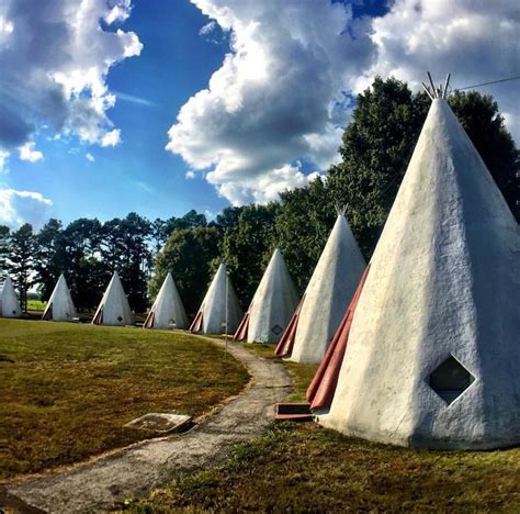 Kentucky Tourism on Instagram: “Wigwam Village! One of the most unique motels in Cave City ...