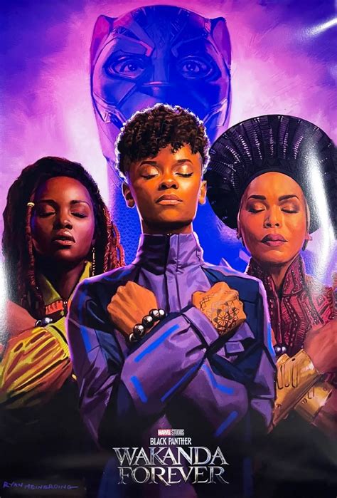 Black Panther: Wakanda Forever Poster Shows Shuri, Nakia & Ramonda