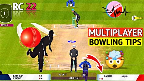 RC 22 Best Bowling Tips Against Gold Player🤯⚾||Real Cricket™22 Bowling ...