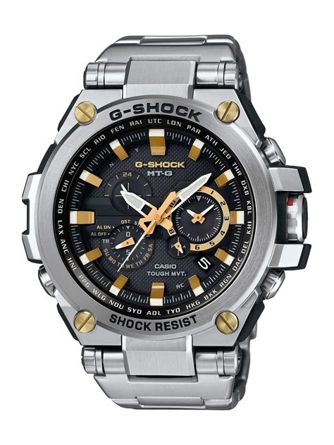 G-Shock MTGS1000D-1A9 Silver and Gold Luxury Model