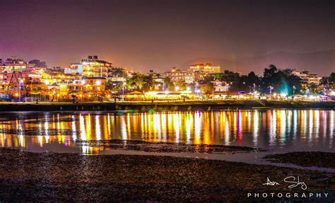 Lake side, Pokhara during night mode : r/pokhara