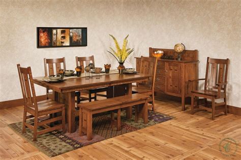 Baja Mission Dining Set - Countryside Amish Furniture in 2023 | Solid ...